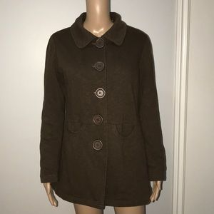 Sugarfly Chocolate Brown Jacket and Coat Size L